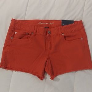 AE Rusty Red Midi Short NWT